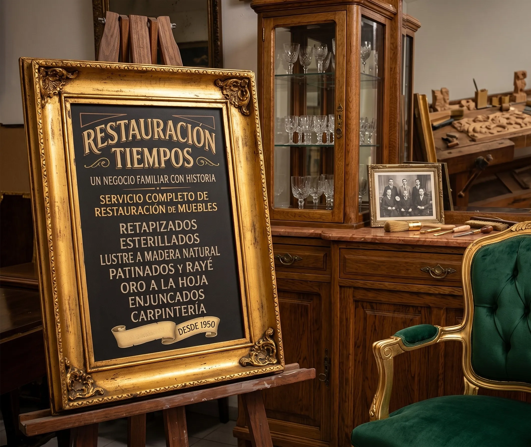Taller de Restauración Tiempos — Más de 60 años de historia